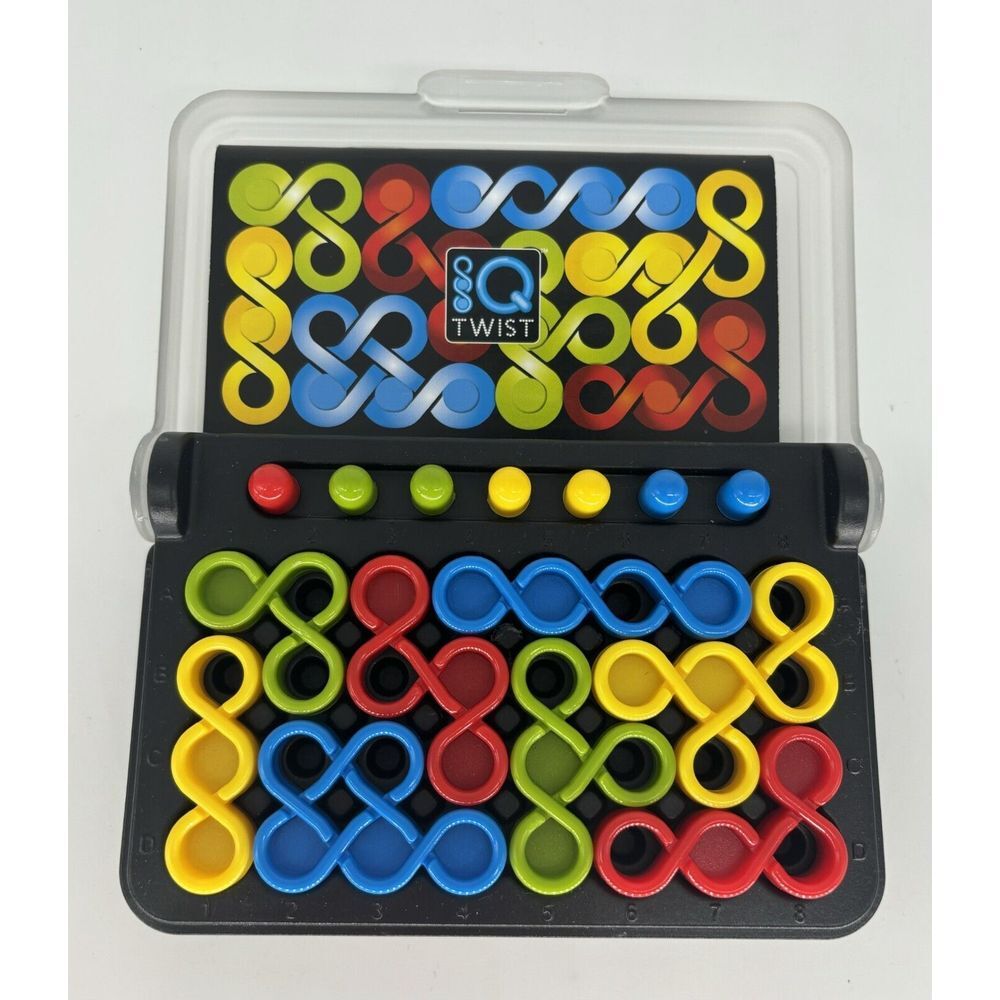 IQ Twist Game Logic Educational Travel Toy Kids‎ Brain Teaser Complete